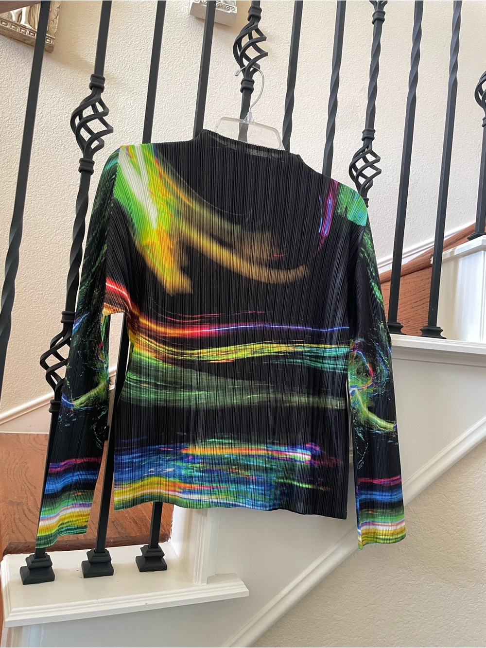 【PLEATS PLEASE ISSEY MIYAKE】SPECTRUM RIB Bright Top / Long Sleeve